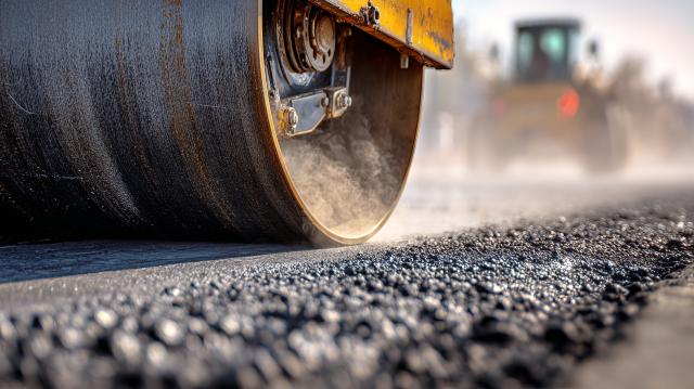 Asphalt release agents for road construction machinery
